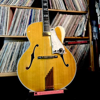 1995 Gibson laGrand Master Model • Blonde • Flamed Maple image 3
