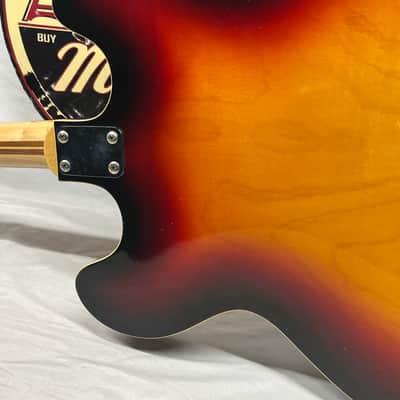Welson 1960s DS2 Vintage Hollow Body Electric Guitar image 14