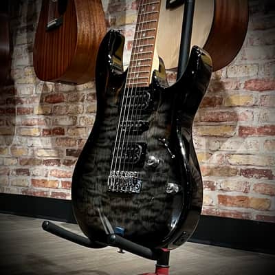 Ibanez GRX70QATKS - Transparent Black Sunburst image 1