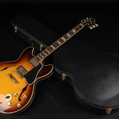 2014 Gibson Custom Shop Memphis ‘64 ES-345TD - Historic Burst VOS | USA Vintage 1964 Reissue Varitone Switch 3.79kg | CoA OHSC image 25