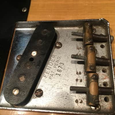 Fender Telecaster 1952 Black Guard 100% Original image 10