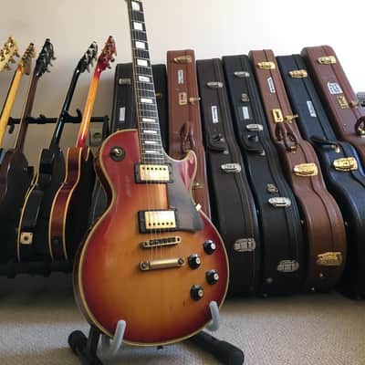 1976 Greco EGC1000 EG 1000 Custom Cherry Burst + Case image 1