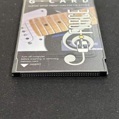 Tc Electronic G-Card G-Force expansion card with custom artist presets image 4