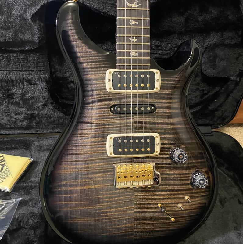PRS Modern Eagle V 10-Top 2023 - Present - Charcoal Burst image 1