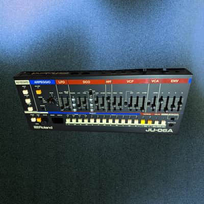Roland JU-06A Boutique Series Synthesizer Module 2019 - Present - Black image 3