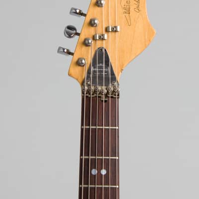 Micro-Frets Golden Melody Semi-Hollow Body Electric Guitar (1969), ser. #1411, original black tolex hard shell case. image 5