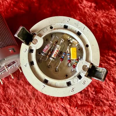 Neumann U87 c 1970 - Nickel original vintage Germany FET condenser microphone mic imagen 14