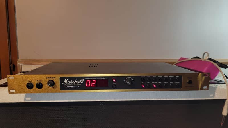 Marshall JMP-1 Valve MIDI Preamp 1992 - 2007 - Gold - jmp - jmp1 image 1