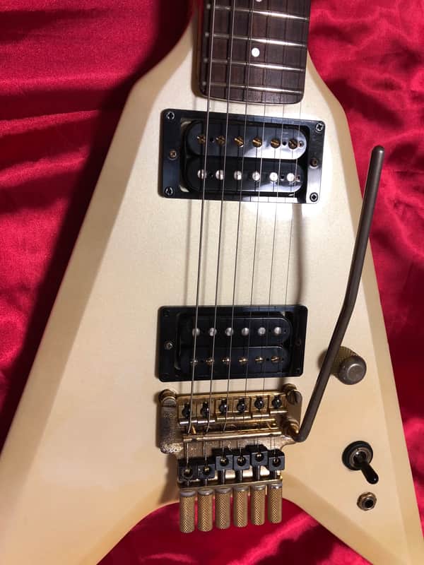 Greco TUSK By Greco GTV-55 White Japan Vintage 1984 Electric | Reverb