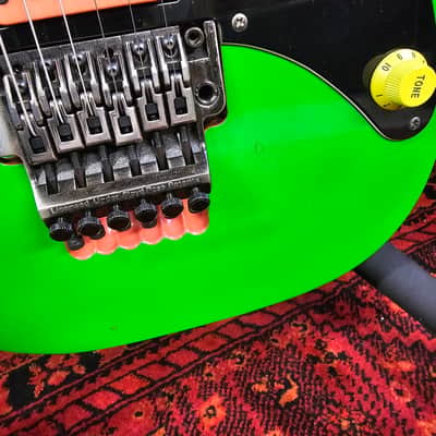 1987 Ibanez Jem 777 LGN #277 of 777 Loch Ness Green image 4