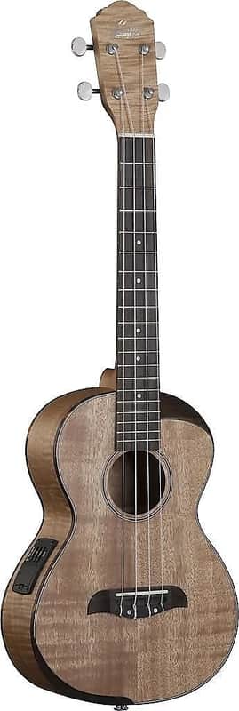 Oscar Schmidt OU800TE Comfort Series Tenor Size Mahogany Neck 4-String Acoustic-Electric Ukulele image 1