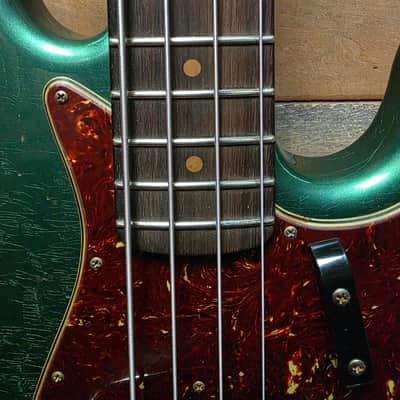 2023 Fender Custom Shop Jazz Bass B2 '62 RELIC (Pre-Owned) - Aged Sherwood Green w/ Hard Case image 6