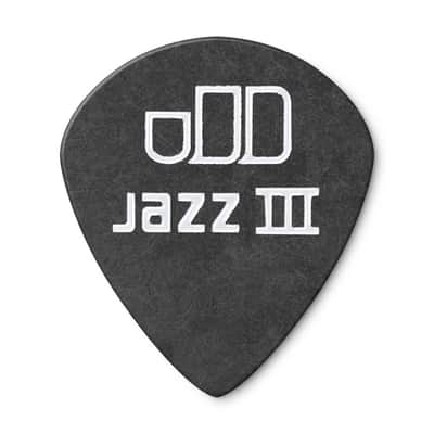 Jim Dunlop TORTEX Pitch Black Jazz III .88mm Guitar Plectrum, 12-Pack image 3