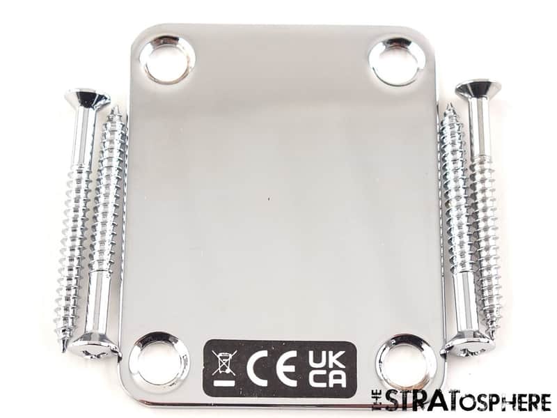 Fender Standard Telecaster Tele 4-Bolts, Guitar, NECK PLATE Parts, Guitar image 1