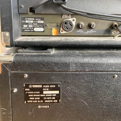 Yamaha G100 1970’s - Black half stack image 13