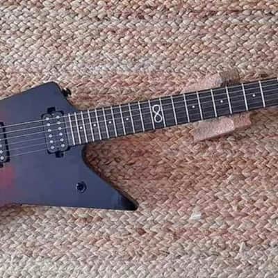 Chapman Explorer - Ghost Fret Black Blood Standard V2 2019 - Black Blood image 4