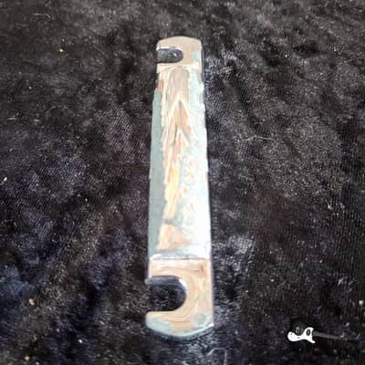 Gibson Tune-O-Matic Stoptail (2010s Silver Heavy Relic) image 5
