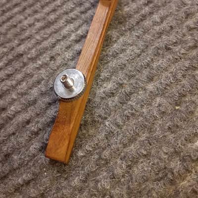 Unbranded NOS Mandolin Bridge Base w/ Thumbscrews image 6