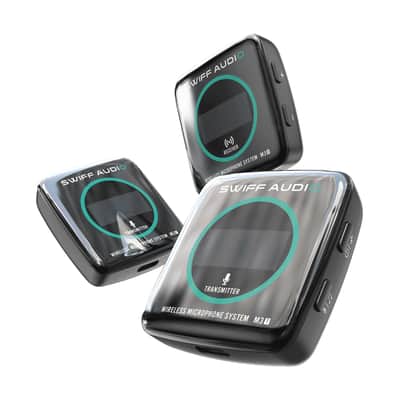 Swiff Audio M3-PRO Wireless Microphone Kit - 2x Transmitters, 1 Receiver - M3PRO image 11