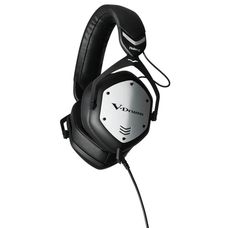 Roland VMH-D1 V-Drums Closed Back Headphones - 32 Ohms - Silver image 1