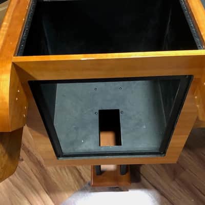 ARGOSY-STYLE CHERRY WOOD CONSOLE STUDIO DESK + 10-SPACE RACK SIDECAR - LOCAL PICKUP ONLY, SUN CITY CENTER,  FLORIDA 33573 image 10