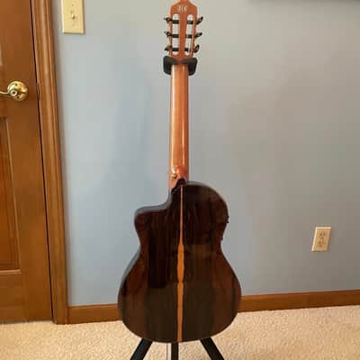 Cordoba Guitar  nylon string 55FCE Negra Limited Edition Ziricote - Guitar nylon string image 3