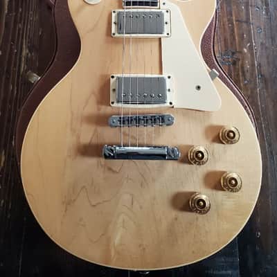 1981 Gibson Les Paul Standard – Natural – Original Tim Shaw Era Pickups with case image 3