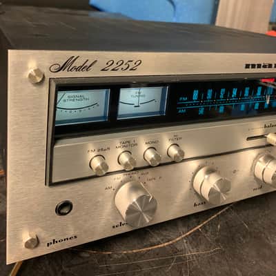 Marantz 2252 Vintage Stereo Receiver 1970s Silver image 2
