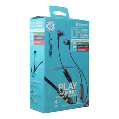 JLab Play Gaming Wireless Bluetooth Earbuds - Black/Blue image 6