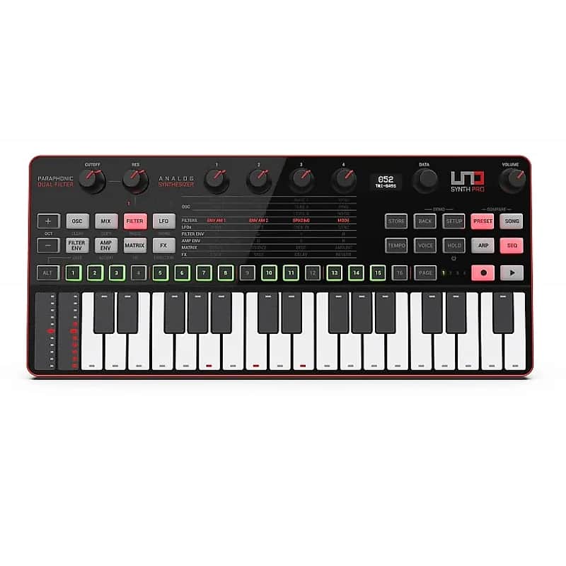 IK Multimedia UNO Synth Pro Desktop 32-Key Analog Synthesizer image 1
