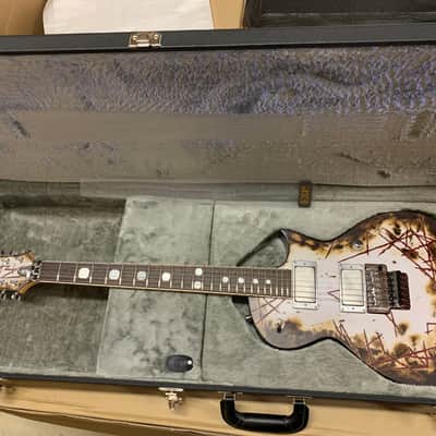 ESP RZK-II Burnt Richard Z Distressed Electric Guitar + Hard Case Made in Japan EMG - In Stock image 24