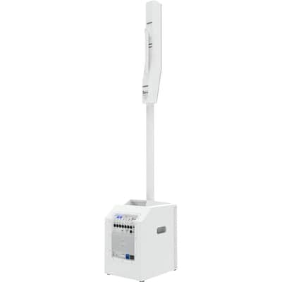 Electro-Voice EVOLVE 50M Powered Column PA System with 8-Channel Mixer, White, Open Box (Like New) image 3