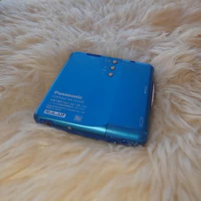 Panasonic Sj-Mj19-A Blue Md Player Mdlp walkman beautiful blue perfect working image 4