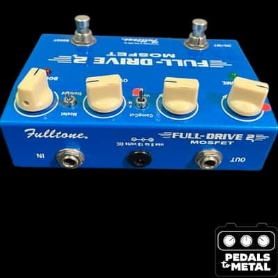 Fulltone Full-Drive 2 Mosfet 2007 - 2018 - Blue - X18897 image 2