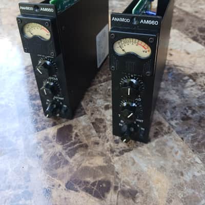 Anamod AM660 500-Series Fairchild-Style Compressor Module Pair image 2