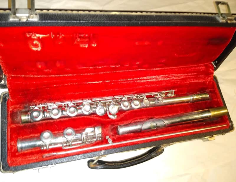 King Cleveland Flute, USA, with case, Good Condition image 1
