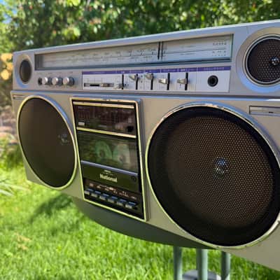 National RX-5080 Rare Vintage Stereo Cassette Boombox JDM 100V Warranty image 18
