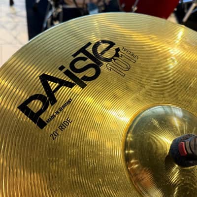 Paiste 20" 101 Brass Ride Cymbal 2005 - Present - Traditional image 2