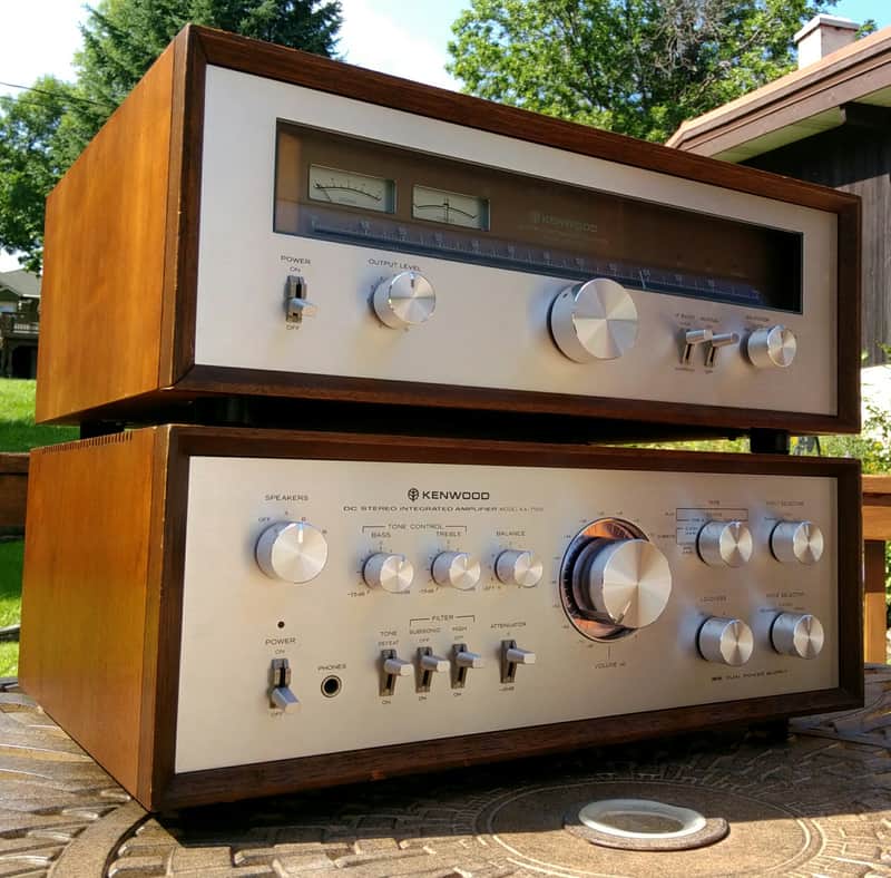 Kenwood KA-7100 Integrated Amplifier & KT-7500 Tuner image 1