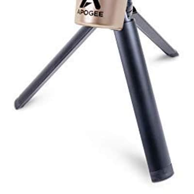 Apogee Hype Mic USB Microphone with Analog Compression for Capturing Vocals and Instruments, Streaming, Podcasting, Gaming, includes tripod, pop filter and carrying case image 1