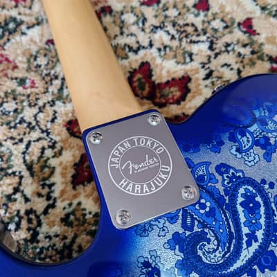 *NEW IN BOX* 2026 Fender Japan Limited Edition Indigo Paisley Telecaster, Fender Flagship Tokyo Store Exclusive Color, MIJ JD26 image 20