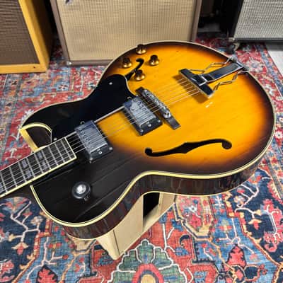 1969-72 Greco ES175 Hollowbody S50 Sunburst *Akira Yoshikawa* image 5