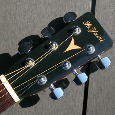 2009 Yairi  "Gibson LG-3 style" G-1F Acoustic Guitar Sunburst+Original Hard Case and more image 6