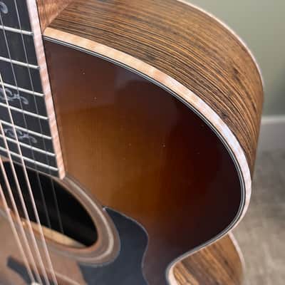 Taylor Grand Concert 12 fret Striped Cedar/Bocote image 7