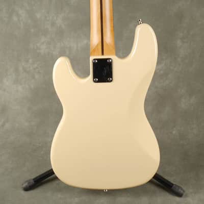 Harley Benton PJ-75 5-String Bass Guitar - White - 2nd Hand image 6