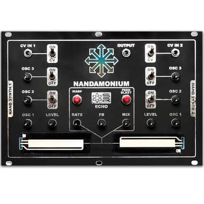 Synthrotek Nandamonium PCB and Panel - Eurorack image 2
