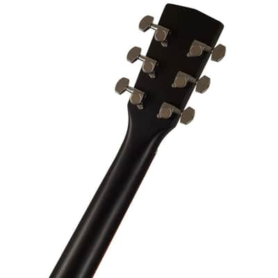Cort AD810BKS Standard Series Dreadnought Spruce Top Mahogany Neck 6-String Acoustic Guitar image 7