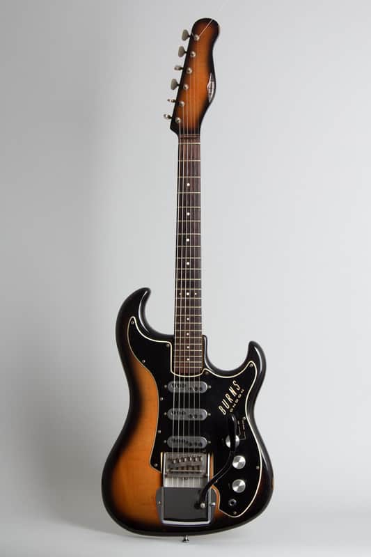 Burns Jazz Split Sound Solid Body Electric Guitar (1965), ser