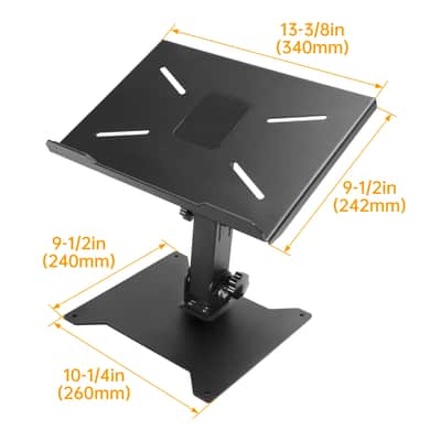 Adjustable DJ Controller Stand – Laptop & Mixer Rack Stand for DJ Equipment image 3