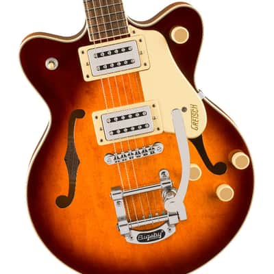 Gretsch G2655T Streamliner™ Center Block Jr. Double-Cut with Bigsby®, Laurel Fingerboard, Forge Glow image 4